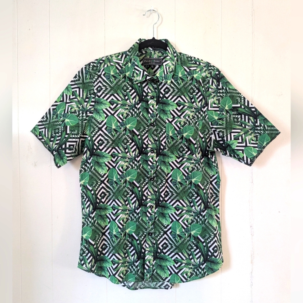 Paisley & Gray Short Sleeve Button Up